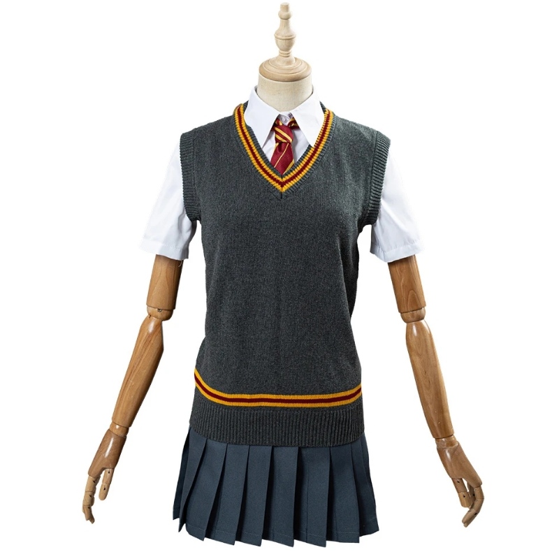 Harry Potter Hermione Granger Gryffindor School Cosplay Buy Wholesale halloween Costumes Bulk