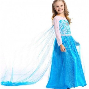 summer short-sleeved princess children's dress Children' Clothing girls dress D0684