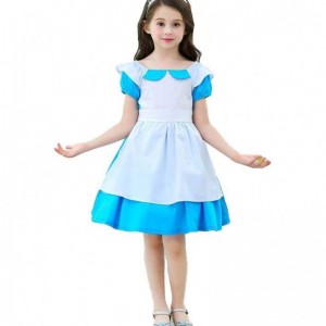 Kids Costumes Clothing Snow White Alice infant 100% Cotton 2-6Year Baby Girl Strap Dress Kids Girl Princess Dresses DGHC-029