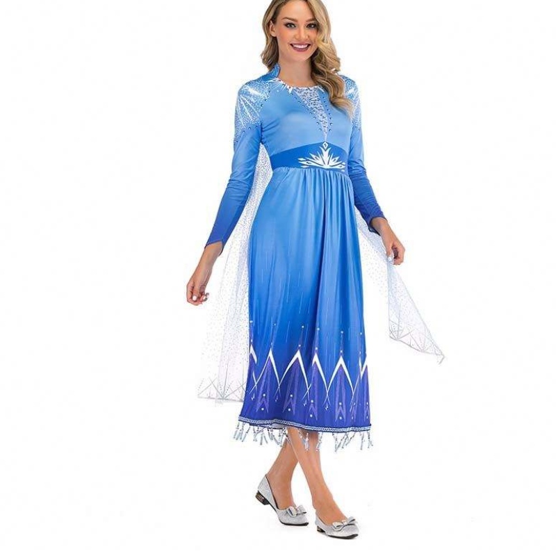new product ideas 2022 Elsa Act 2 Halloween Cosplay Elsa Adult Costume for Women SZAC-005