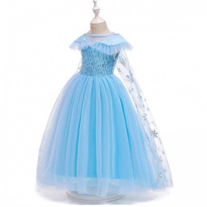 New Product Princess Costume Kids Masquerade Elsa Anna Fashion Girl Costume Party Dress Girls