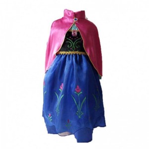 Girls Elsa Anna Dress Cartoon Cosplay Snow Queen Princess Dresses Elsa Toddler Children Clothing Dresses for girls