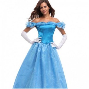 Movie Beauty and the Beast Belle princess Dress Cosplay Costumes for Adult women female Halloween Party Canonicals fancy Costume