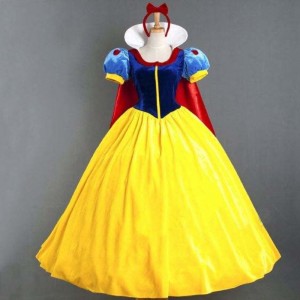 Adult Cosplay Dress Snow White Girl Princess Dress Women Adult/children Princess Snow White Halloween Party Costume