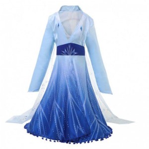 New Arrival Elsa Frozen dress Princess Elsa Costume for Girls