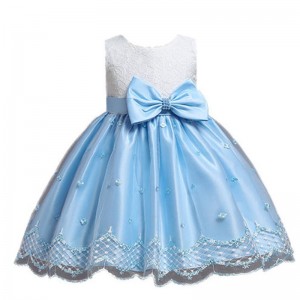 Children's Princess Dress Flower Girl Dress birthday Fluffy Little Girl Catwalk Costume