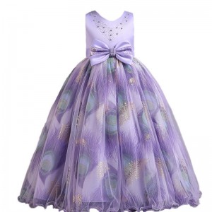 Kids Infant Girl Flower Princess Party Tutu Dress Children Wedding Lace Christmas Dress Vestidos Clothes