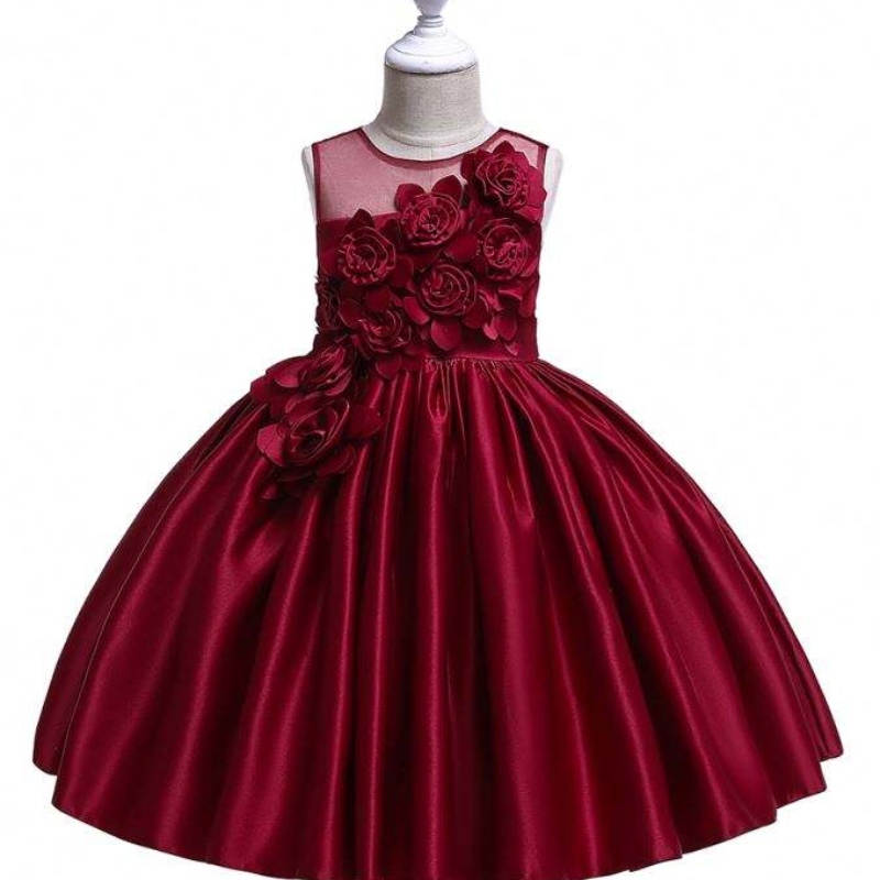Wholesale Wedding Ball Gown Princess Baby Flower Girl Fashion Birthday Party Dress L5068