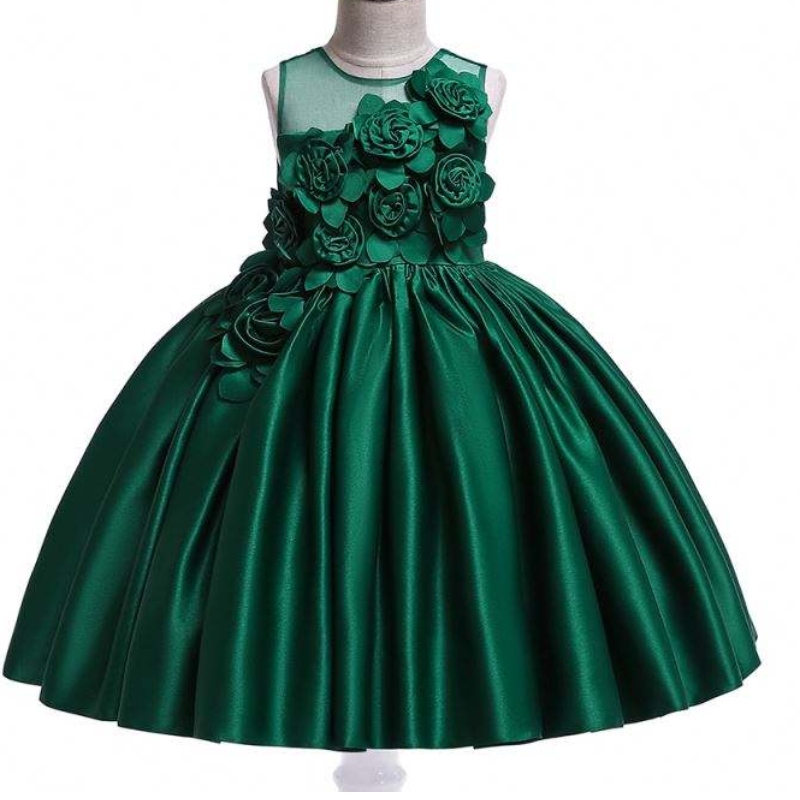 Wholesale Wedding Ball Gown Princess Baby Flower Girl Fashion Birthday Party Dress L5068