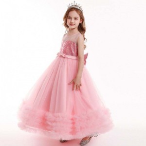 Baby Girls Party Prom Clothing Flower Girls Princess Wedding Ball Gown Evening Dresses