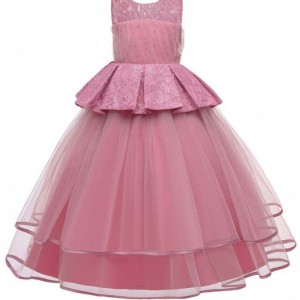 BAIGE Fancy Girls Party Dresses Spring And Summer Children Clothing Baby Girls Party Dresses