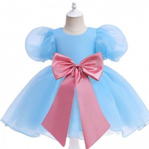 Baige New Fashion Wedding Party Princess Toddler baby Girls Clothes Kids baby Girl Dresses