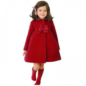 Best Seller Kids Winter Trench Coat Warm Outside Wear Baby Girl Jackets XZ3003