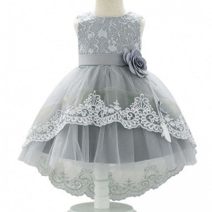 Luxury Girl Dresses Fancy Kids Frock Design Flower Girl Party Ball Gowns L1921XZ