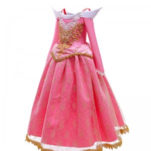 Hot Sale Girls Dress Christmas Princess Cosplay Costume Dresses Girl for Halloween Party