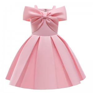 2022 Girls Dress Children's Summer Suspender Skirt Western Style Princess Dress