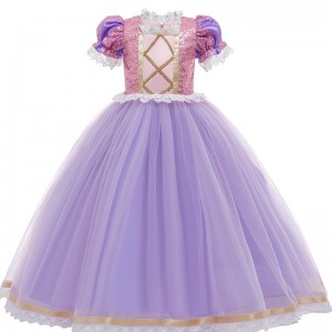 Elsa Sophia Princess Dress Party Cartoon Character Halloween Children's Costume