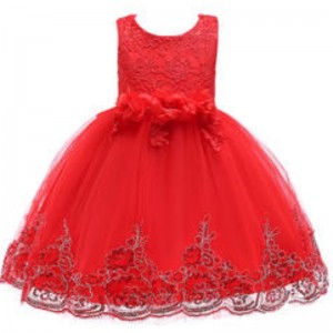 Princess Flower Girl Dress Summer Tutu Wedding Birthday Party Dresses For Girls Children's Costume Teenager Prom Designs