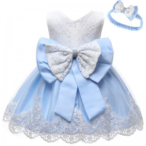 Baby New Style Fancy Ball Pink Kids Gown Baby Girls Party Wear Flowers Girls Dress For 3 Years