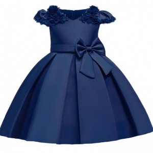 Baige New Arrival baby dress kids new birthday party dress fancy children dress