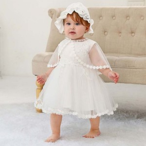 Summer new girl baby wedding dress colorful hundred days of wine full moon newborn princess