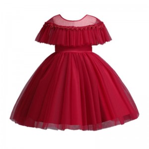 Cute Girl Tutu Dress Mesh Princess Gown For Birthday Party Prom Tulle Clothes