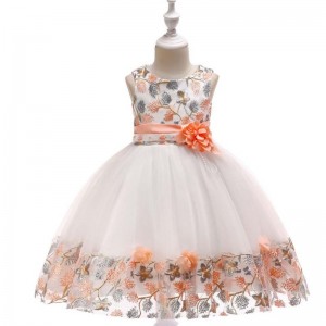 Wholesale Kids Frock Designs Pictures New Model Kids Girls Party Dresses For Birthday Wedding Party L5045