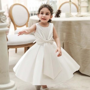 2022 Lovely First Communion Dress Baby Girl Prom Gown Dress Girls Flower Dress Party L2063XZ