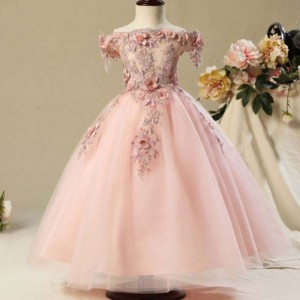 New Arrival Children Clothes Elegant Party Children Wears Flower Girl Dress For Birthday Wedding WGW6002