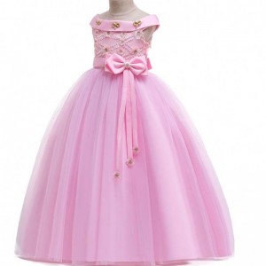 Baige Hot Sale girls birthday dresses party dresses for 4-15 year old