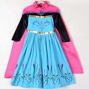 Elsa fairy tale halloween dresses Cosplay gift Costumes anna elsa party performance outfit BXZZPF