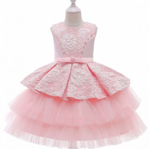 Baige Baby Girls Party Prom Clothing Flower Girls Princess Wedding Ball Gown Evening Dresses