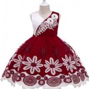 Baige Lovely Bowknot Sequined baby girl Dress for birthday Fluffy party dress Girl Dress For Baby