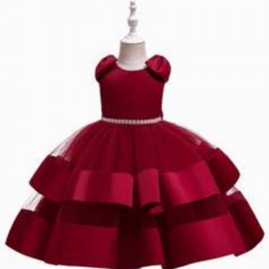 Baige 2021 High Quality Children Girl Birthday Party Collection kids ball gowns girls dresses