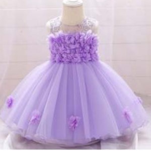 Hot Sale Elegant Baptism Dress Infant Baby Girl Birthday Party Dresses L1920XZ