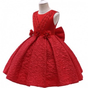 Baige High Quality Turkey Children Party Gown 3 to 10 Years Flower Girls Dresses L5252