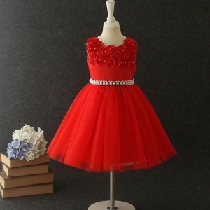 3-10Y Years Old Kids Wedding Dress Girl Flower Dresses Baby Frocks Party Wear