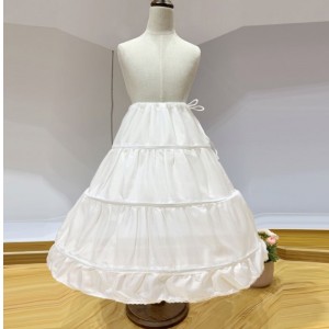 Baige Fashion Crinoline Petticoat Skirt For Girls Ball Gown Underskirt For Wedding Dress PS06