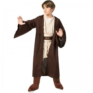 Star Rey War Cosplay Costume Kids Jedi Warrior Obi Wan Kenobi Black Soldiers Storm Troopers The Force Awakens Girls Fancy Dress