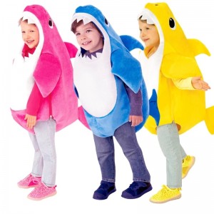 Toddler Family Shark Costume Cosplay Halloween Costume for Kids Animals Costume for Children Carnival Party Dress Up Sui