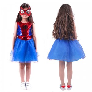 Children's Day Spider Girls Cosplay Costumes Costume For Kids Birthday Fancy Party