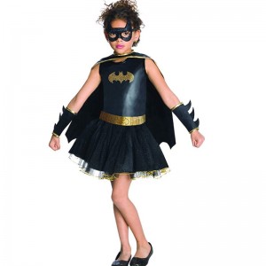 Halloween Classic Cloak TV& Movie Role Play Dress bat girl cosplay Costume