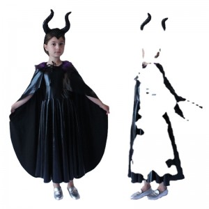 Halloween Costumes Europe and the United States Children Black Witch Sleeping Spell Cosplay Costumes