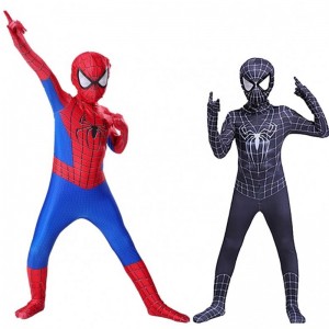 High Quality Plus Size Jumpsuit Halloween Cosplay Sets for Men Traje Spider Man Spandex TV&Movie Costume