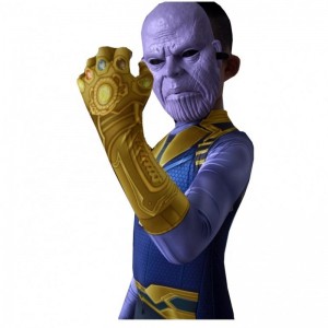 Factory Supply Purple Skin Infinity War Halloween TV & Movie Props for Kids Thanos Costume with Mask