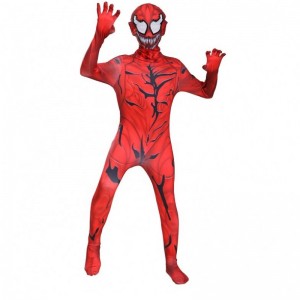 Red marvel Movie Special Bodysuit Adults Children Boys Superhero Onesie Tight Halloween Scorpion Venom Spiderman Cosplay Costume