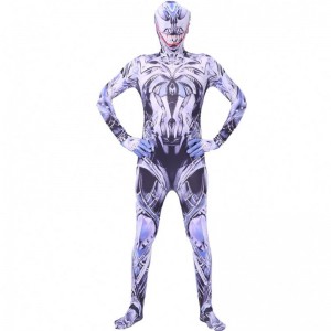 Special Design Color Movie Fancy Bodysuit Adults Children Boys Superhero Jumpsuit Halloween Venom Spiderman Cosplay Costumes