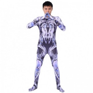 Various Movie Superhero Halloween Cosplay Costume for Adults&Kids Spiderman Venom Jumpsuit