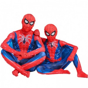 3D Print Polyester Tights for Kids Halloween Party Cosplay Spiderman Costume With Mask