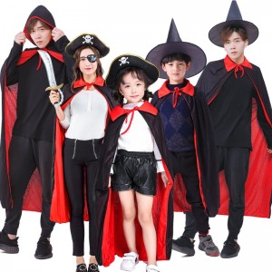 Wholesale New Child Favorite Superhero Cosplay Kids Hero Cape Cloak Suit Costume For Halloween Party